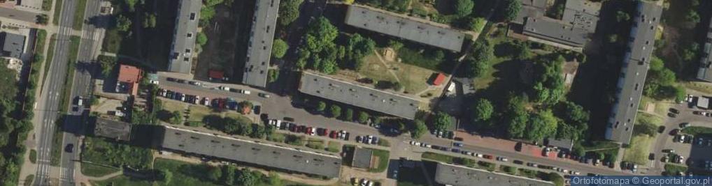 Zdjęcie satelitarne Pośrednictwo Ubezpieczeniowe Dziubczyńska Renata