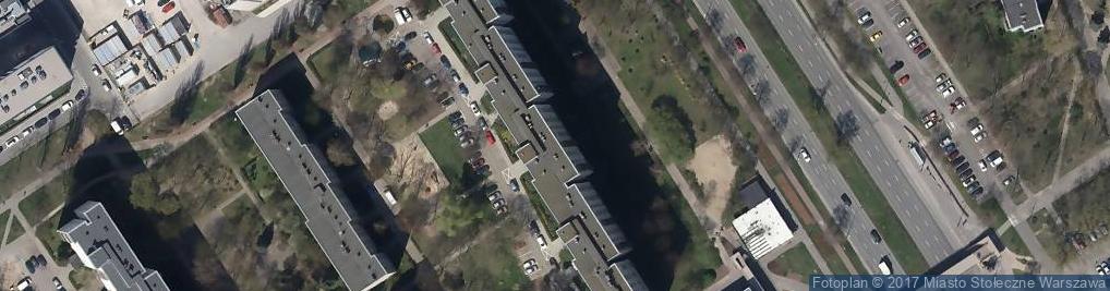 Zdjęcie satelitarne Pośrednictwo Ubezpieczeniowe Ewa Artykuły Przemysłowe Danuta Gołębiewska Banaszewska