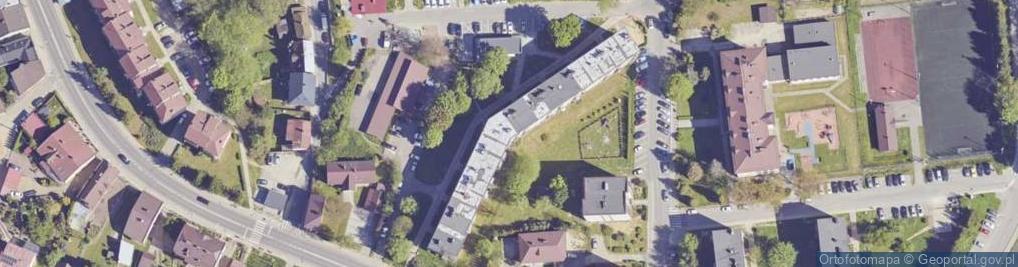 Zdjęcie satelitarne Pośrednictwo Ubezpieczeniowe Ewa Kasprzak