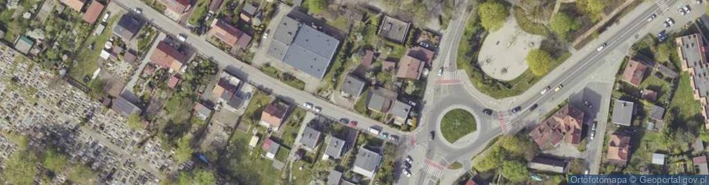 Zdjęcie satelitarne Pośrednictwo Ubezpieczeniowe Fiała Kazimierz