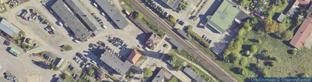 Zdjęcie satelitarne Pośrednictwo Ubezpieczeniowe Handel Stacjonarny i Obwoźny