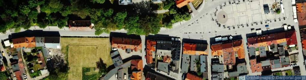 Zdjęcie satelitarne Pośrednictwo Ubezpieczeniowe Janiszewski Łukasz