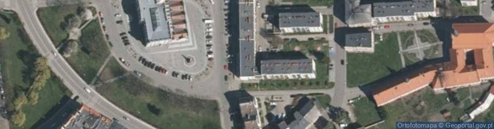 Zdjęcie satelitarne Pośrednictwo Ubezpieczeniowe Kozłowski Jerzy