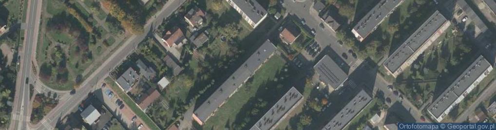 Zdjęcie satelitarne Pośrednictwo Ubezpieczeniowe Krawczyk Małgorzata