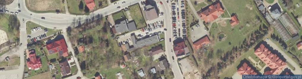 Zdjęcie satelitarne Pośrednictwo Ubezpieczeniowe Krztoń Urszula
