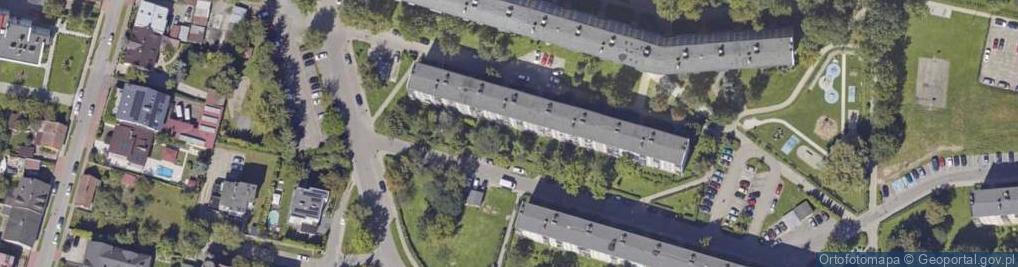 Zdjęcie satelitarne Pośrednictwo Ubezpieczeniowe Krzysztof Mleczko
