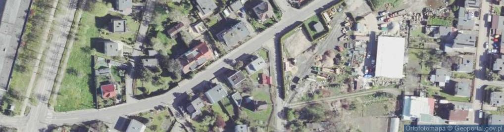 Zdjęcie satelitarne Pośrednictwo Ubezpieczeniowe Leszno