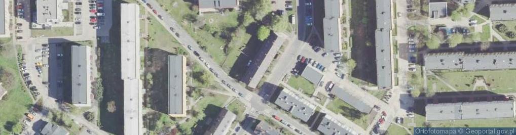 Zdjęcie satelitarne Pośrednictwo Ubezpieczeniowe Leszno
