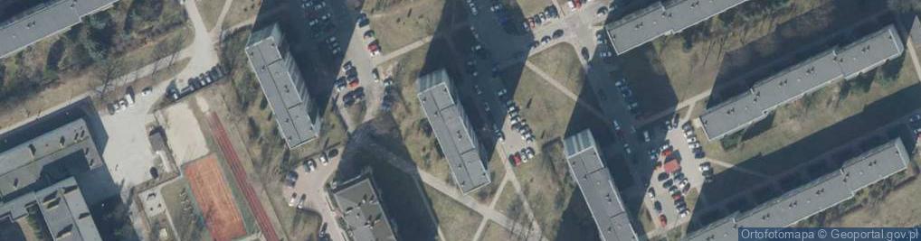 Zdjęcie satelitarne Pośrednictwo Ubezpieczeniowe Maciej Kozłowski