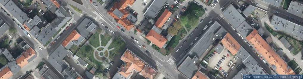 Zdjęcie satelitarne Pośrednictwo Ubezpieczeniowe Małecka Agnieszka