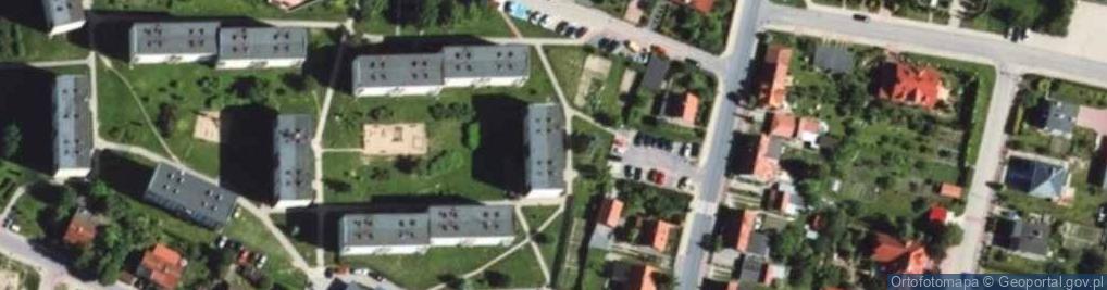 Zdjęcie satelitarne Pośrednictwo Ubezpieczeniowe Marek Sawicz