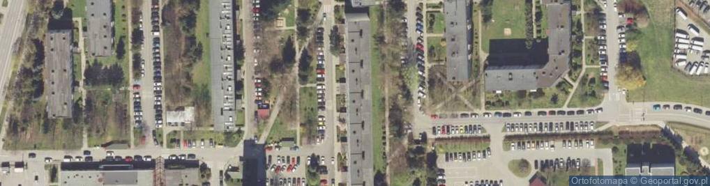 Zdjęcie satelitarne Pośrednictwo Ubezpieczeniowe MGR Gruszka Emil