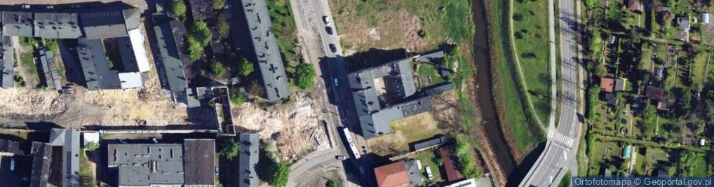 Zdjęcie satelitarne Pośrednictwo Ubezpieczeniowe Michał Skalik