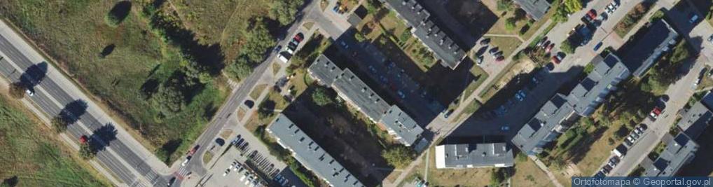 Zdjęcie satelitarne Pośrednictwo Ubezpieczeniowe Mirosław Zbigniew Zechman