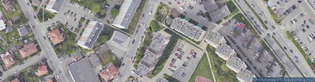 Zdjęcie satelitarne Pośrednictwo Ubezpieczeniowe Moroń Agnieszka