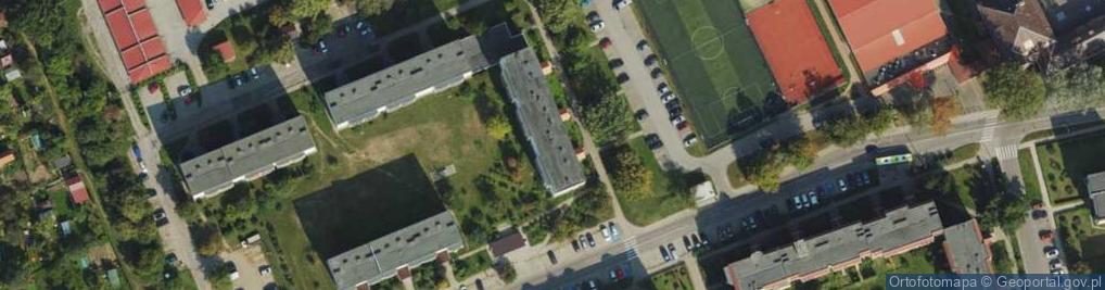 Zdjęcie satelitarne Pośrednictwo Ubezpieczeniowe Mówińska Agnieszka