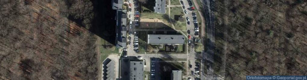 Zdjęcie satelitarne Pośrednictwo Ubezpieczeniowe Nadzory Budowalne