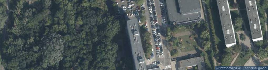 Zdjęcie satelitarne Pośrednictwo Ubezpieczeniowe Paweł Krzywda
