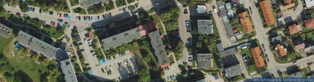 Zdjęcie satelitarne Pośrednictwo Ubezpieczeniowe Pilotowanie Wycieczek