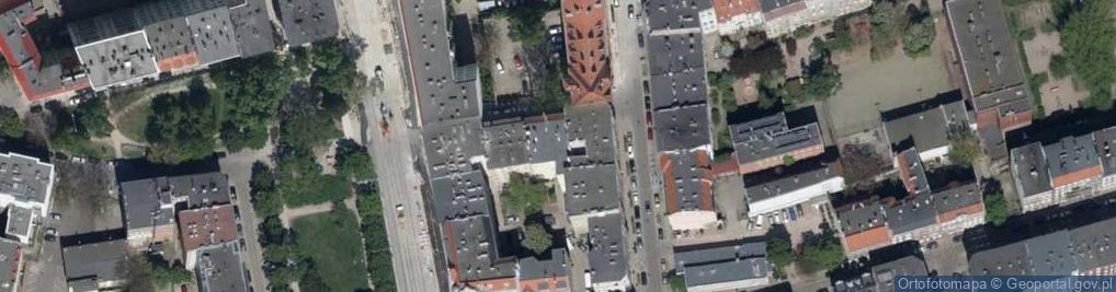 Zdjęcie satelitarne Pośrednictwo Ubezpieczeniowe Ryszard Szymański