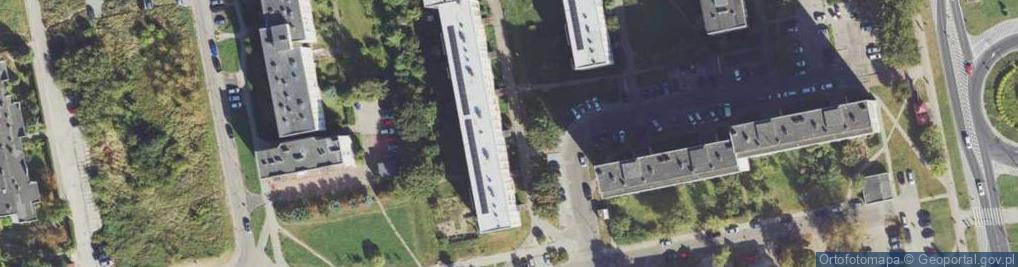 Zdjęcie satelitarne Pośrednictwo Ubezpieczeniowe Stakaz