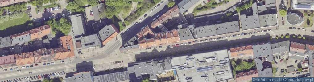 Zdjęcie satelitarne Pośrednictwo Ubezpieczeniowe Usługi Inst Elektr Wod Kan
