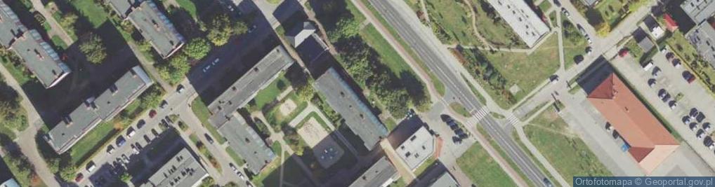 Zdjęcie satelitarne Pośrednictwo Ubezpieczeniowe Wojciech Jasiński