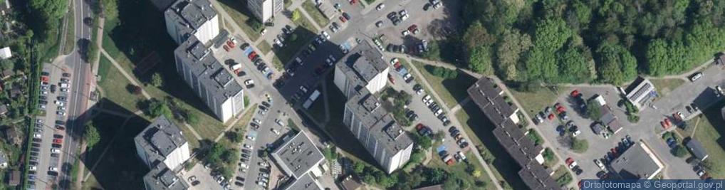 Zdjęcie satelitarne Pośrednictwo Ubezpieczeniowe Zbych