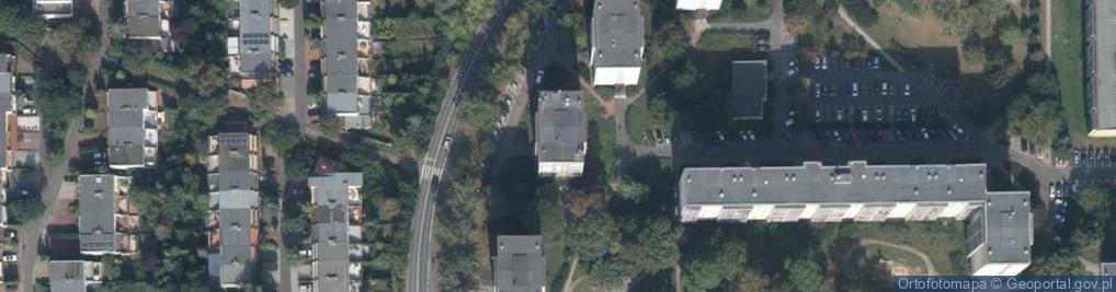 Zdjęcie satelitarne Pośrednictwo Ubezpieczeniowe Zdzisław Huzar