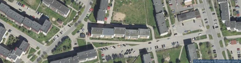 Zdjęcie satelitarne Pośrednictwo Ubezpieczeniowe Zuwalska Magdalena