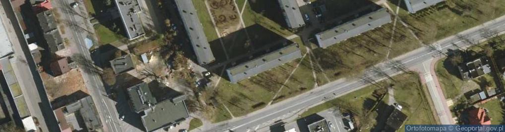 Zdjęcie satelitarne Pośrednictwo Ubezpieczeniowe Żywanowski Jarosław