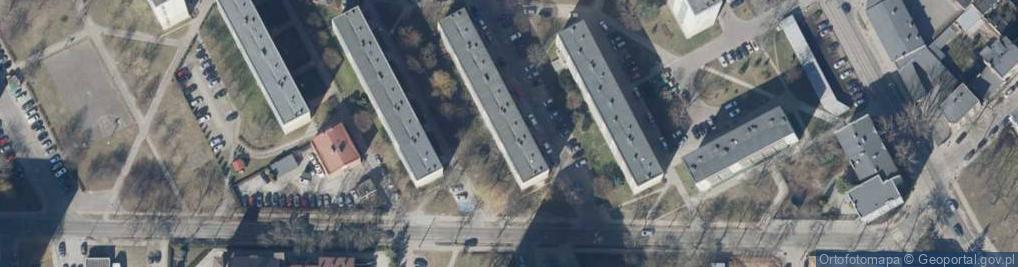 Zdjęcie satelitarne Pośrednictwo Ubezpieczeniowe