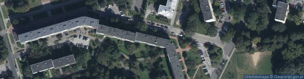 Zdjęcie satelitarne Pośrednictwo Ubezpieczeniowe