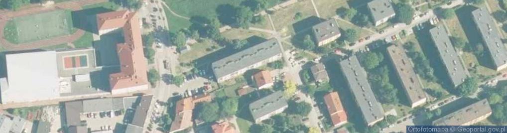 Zdjęcie satelitarne Pośrednictwo Ubezpieczeniowe