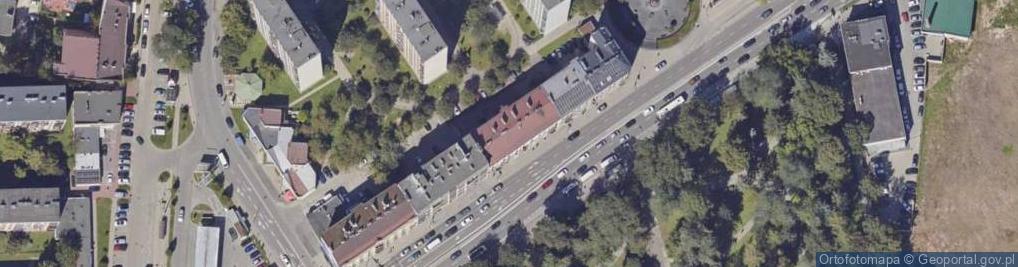 Zdjęcie satelitarne Pośrednictwo Ubezpieczeniowe