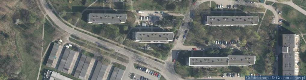 Zdjęcie satelitarne Pośrednictwo Ubezpieczeniowe