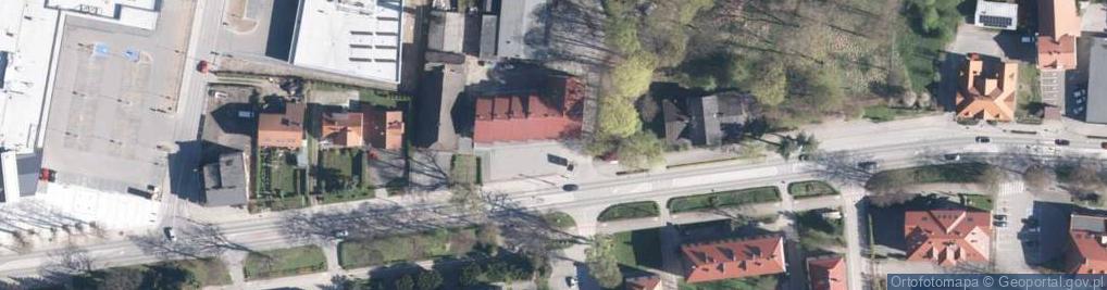 Zdjęcie satelitarne Pośrednictwo Ubezpieczeniowe