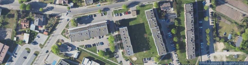 Zdjęcie satelitarne Pośrednictwo Ubezpieczeniowe