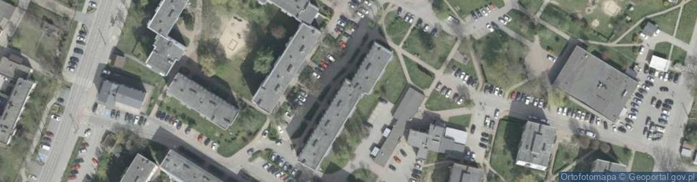 Zdjęcie satelitarne Pośrednictwo Ubezpieczeniowe