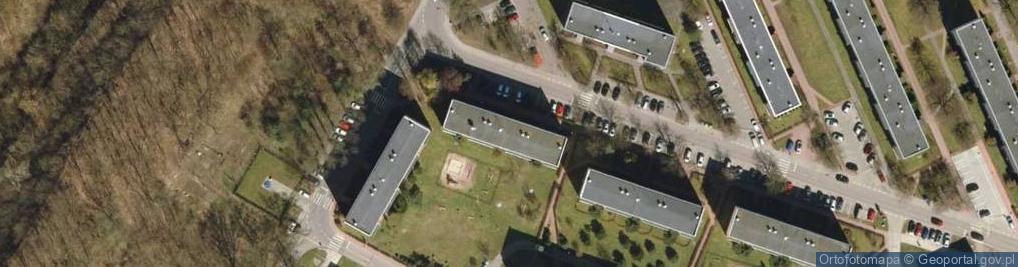 Zdjęcie satelitarne Pośrednictwo Ubezpieczeniowe