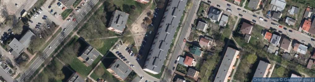 Zdjęcie satelitarne Pośrednictwo Ubezpieczeniowe