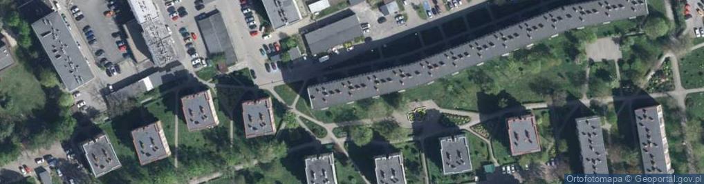 Zdjęcie satelitarne Pośrednictwo Ubezpieczeniowe