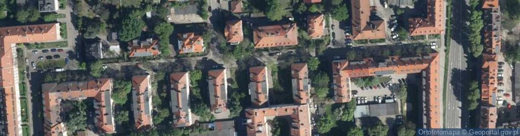 Zdjęcie satelitarne Pośrednictwo Ubezpieczeniowe