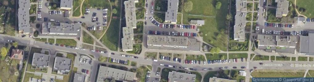 Zdjęcie satelitarne Pośrednictwo Ubezpieczeniowe