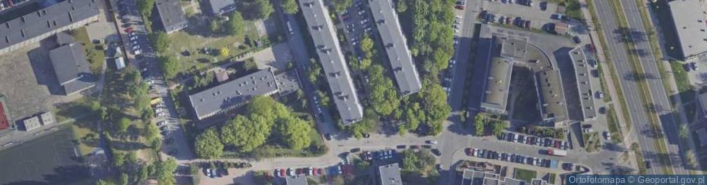Zdjęcie satelitarne Pośrednictwo Ubezpieczeniowe