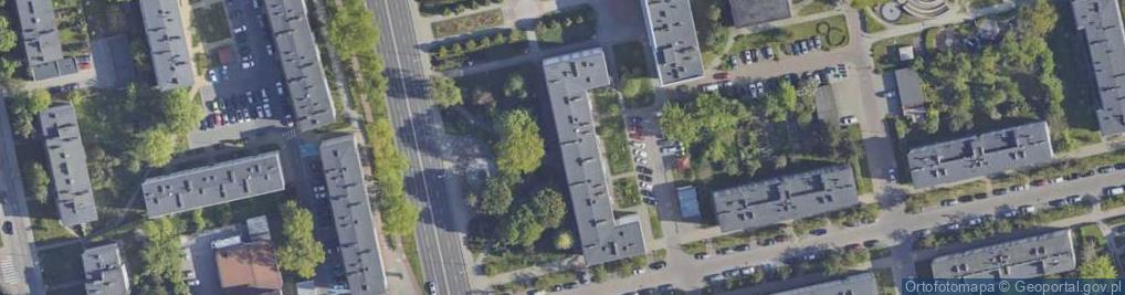 Zdjęcie satelitarne Pośrednictwo Ubezpieczeniowe