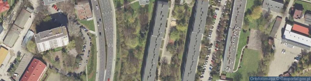 Zdjęcie satelitarne Pośrednictwo Ubezpieczeniowe