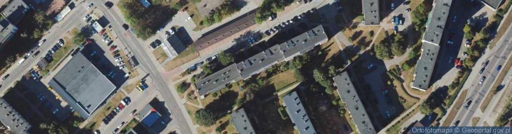 Zdjęcie satelitarne Pośrednictwo Ubezpieczeniowe