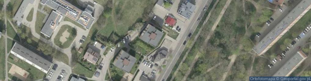 Zdjęcie satelitarne Pośrednictwo Ubezpieczeniowe
