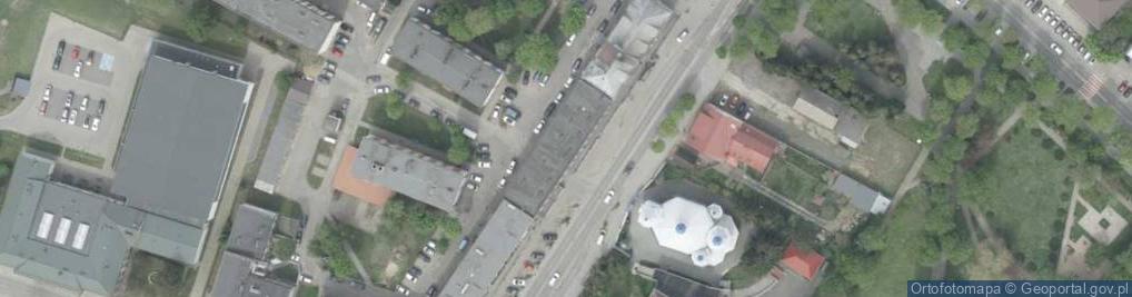 Zdjęcie satelitarne Pośrednictwo Ubezpieczeniowe